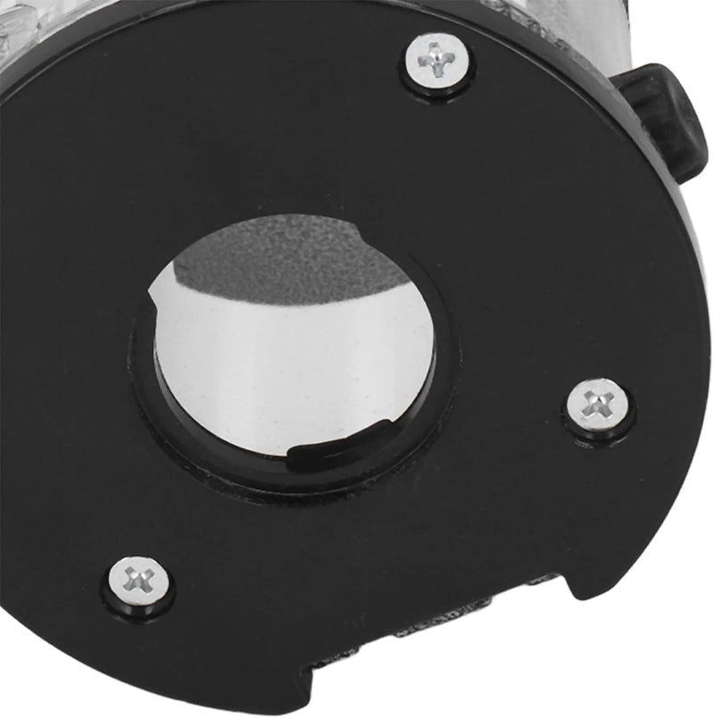 Trimmmaschinenbasis, Tauchfräserbasis aus Aluminiumlegierung Trimmmaschinenbasis mit Schwarzem und T