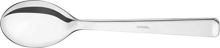 Opinel Tafelbesteck Set Perpétue aus pflegeleichtem Edelstahl, je vier Stück von Suppenlöffel, Messe