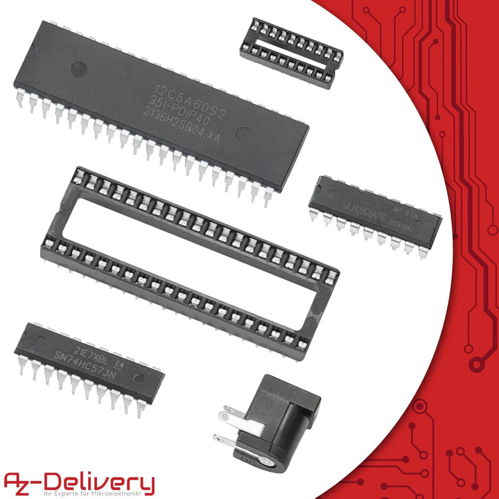 AZDelivery 3 x 3D LED Cube 8x8x8 Würfel Bausatz Lichtmatrix für Elektronik-labor Projekte programmie