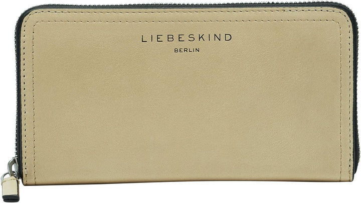 Liebeskind Berlin Damen Fab 2 Lamb Sally - Portemonnee Purse L, Warm Beige, Large (HxBxT 9.4cm x 18.
