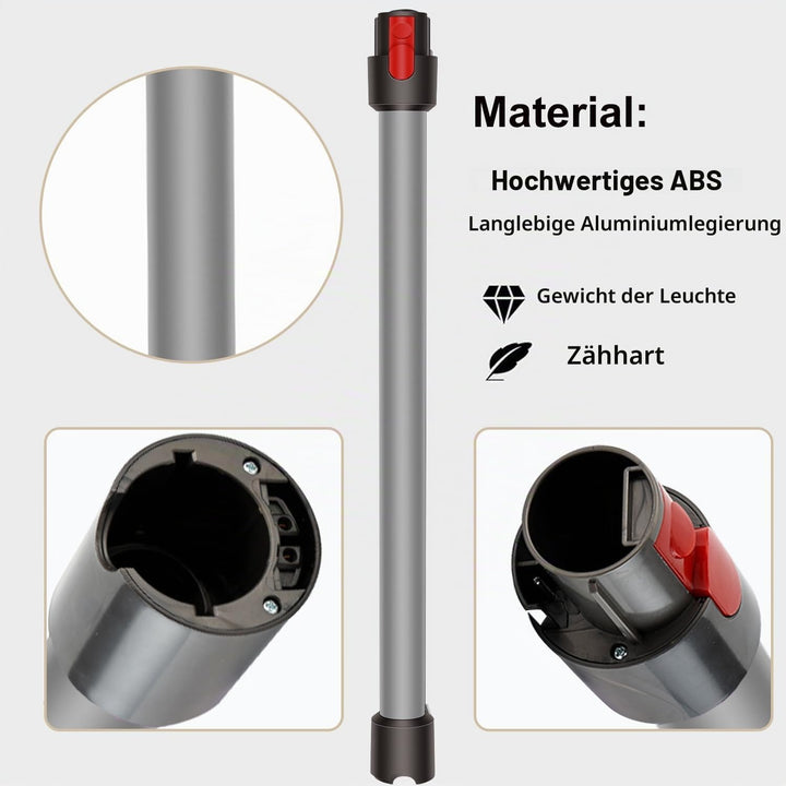 Verlängerungsrohr für Dyson V15 V11 V10 V8 V7 Staubsauger, Rohr für Dyson Ersatz Teleskoprohr Schnel