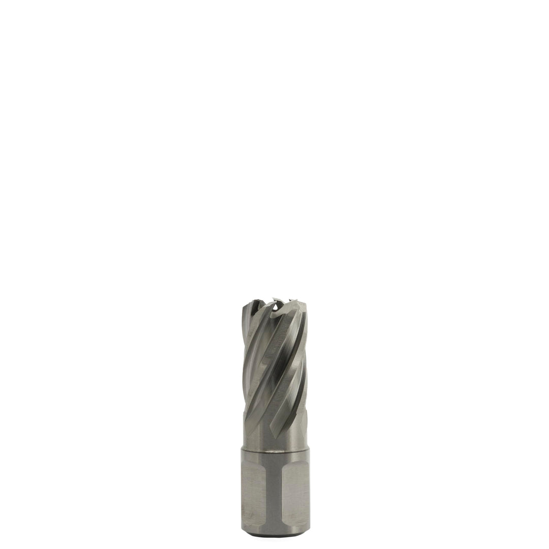 HCS.120 HSS Kernbohrer - Bohrtiefe: 30 mm - Aussendurchmesser: 12 mm - Anschluss: Weldon - Grösse: 1
