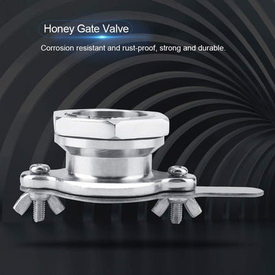 TOPINCN Honey Gate Valve Edelstahl Honey Extractor Bienenzuchtwerkzeuge Extractor Abfüllanlagen Bien