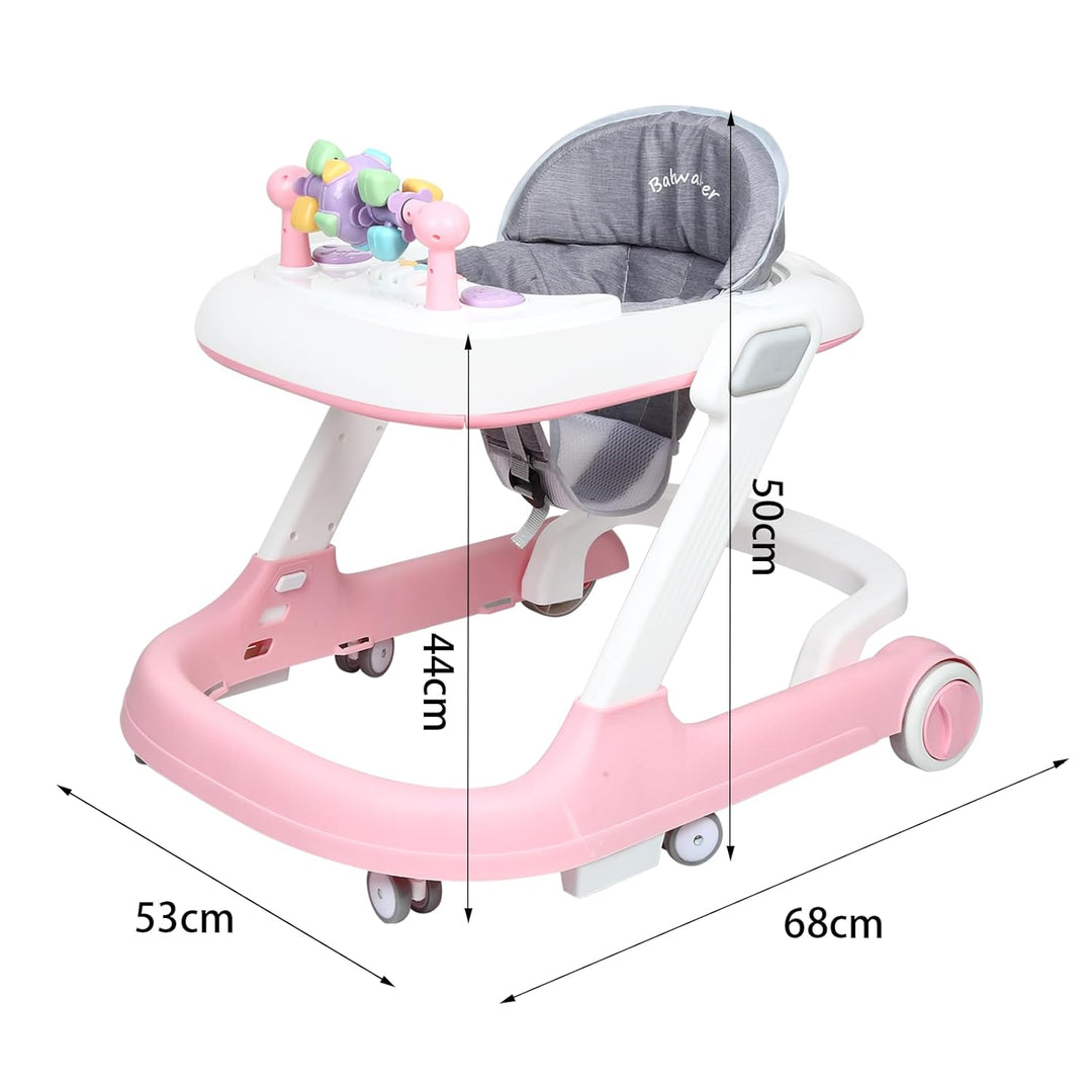 Lauflernhilfe Babywalker und Lauflernwagen, Laufwagen Baby Walker für Kinder, Gehhilfen, Höhe einste