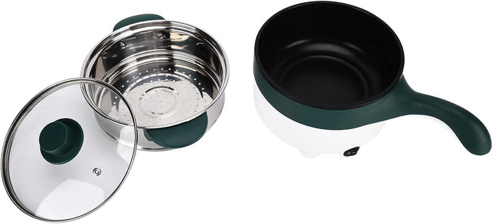 TARSHYRY Elektrischer Hot Pot, 2 L, Edelstahl, Multifunktional, Tragbar, Dampfgarer für Zuhause, Aut