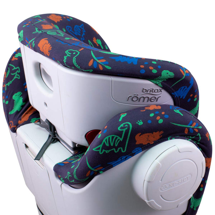 JYOKO KIDS Bezug kompatibel mit Römer KIDFIX II XP SICT, kidfix 2 S, Kidfix Z - Line (HAPPY DINO, MI