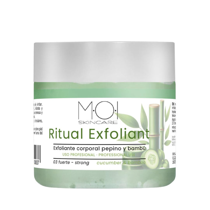 Moi Skincare Körperpeeling Gurke und Bambus 03 stark, 250 g