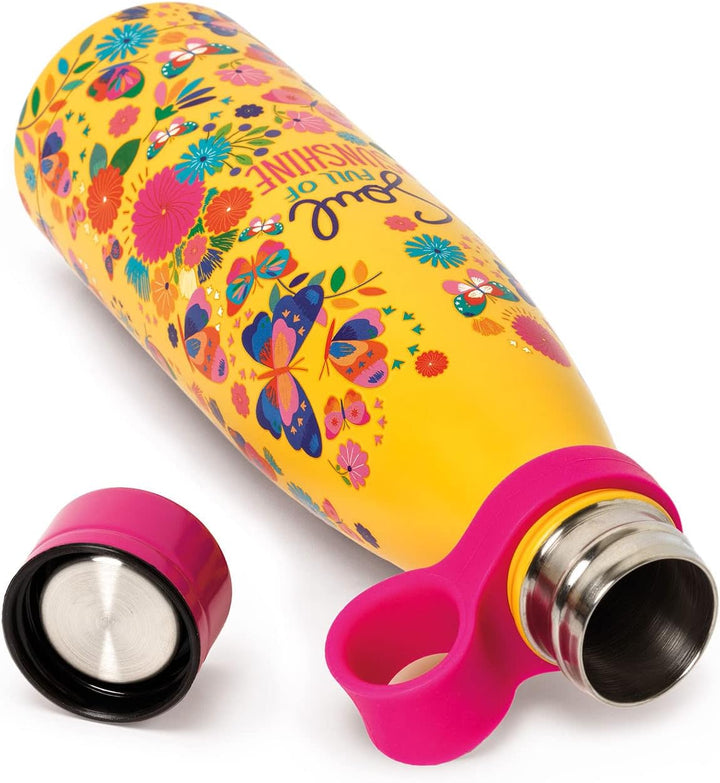 Legami - Hot&Cold, Thermoflasche 500 ml, Ø 7 cm, leicht und robust, luftdichter Verschluss, abnehmba