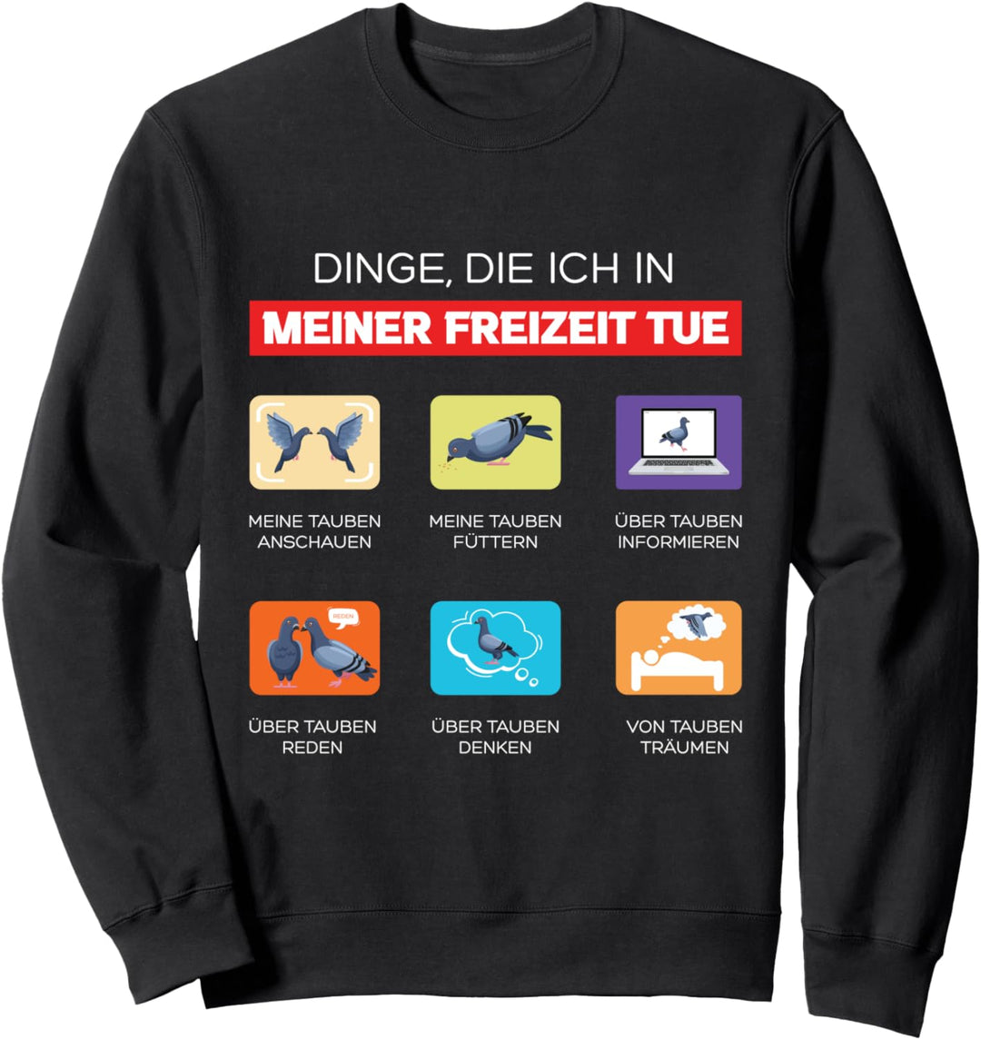 Tauben Brieftauben Taubenzüchter Vogel Vogelzüchter Taube Sweatshirt