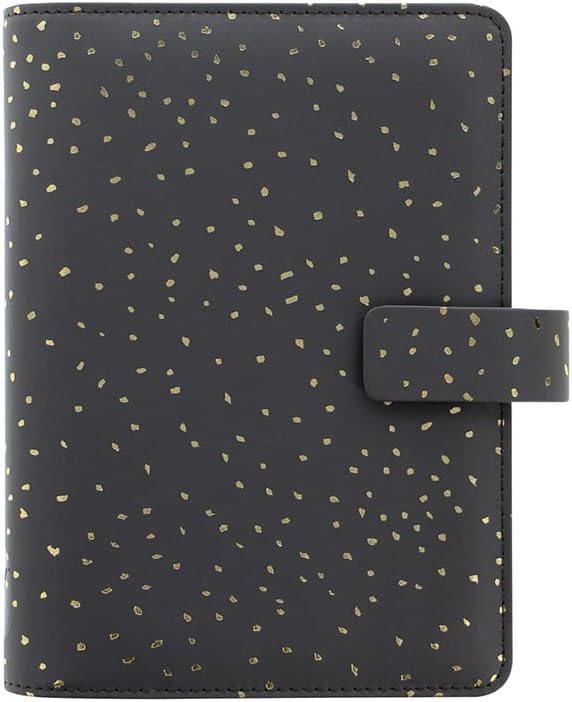 Filofax Confetti Personal Organiser Charcoal, 21-028722 anthrazit, anthrazit