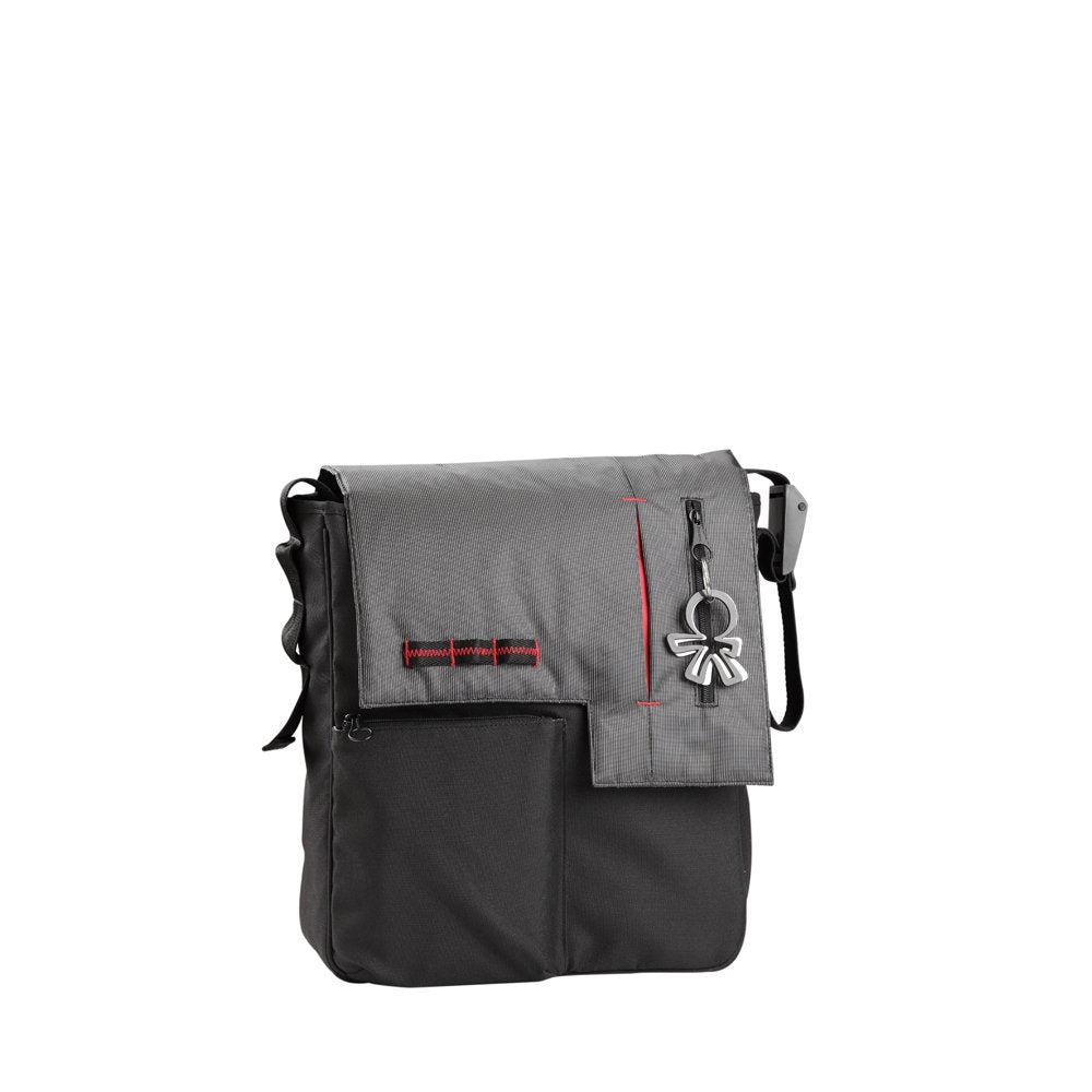 Wickeltasche nine2five Paige - grau/schwarz