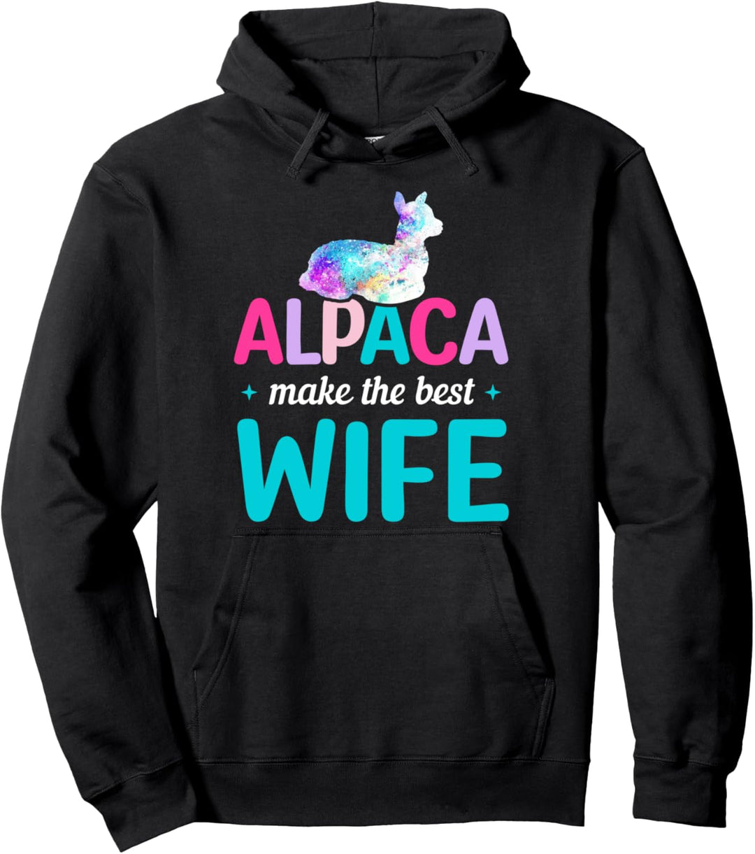 Alpakas sind die beste Ehefrau Pullover Hoodie