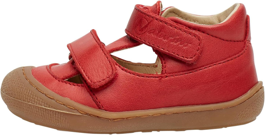 Naturino Unisex Baby Puffy Sandalen 21 EU Rot, 21 EU Rot