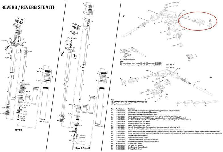 RockShox Rückprallstange Monarch 2011-2012 152x31mm, 11.4115.133.010 A1 Linke Fernbedienungstaste Ki