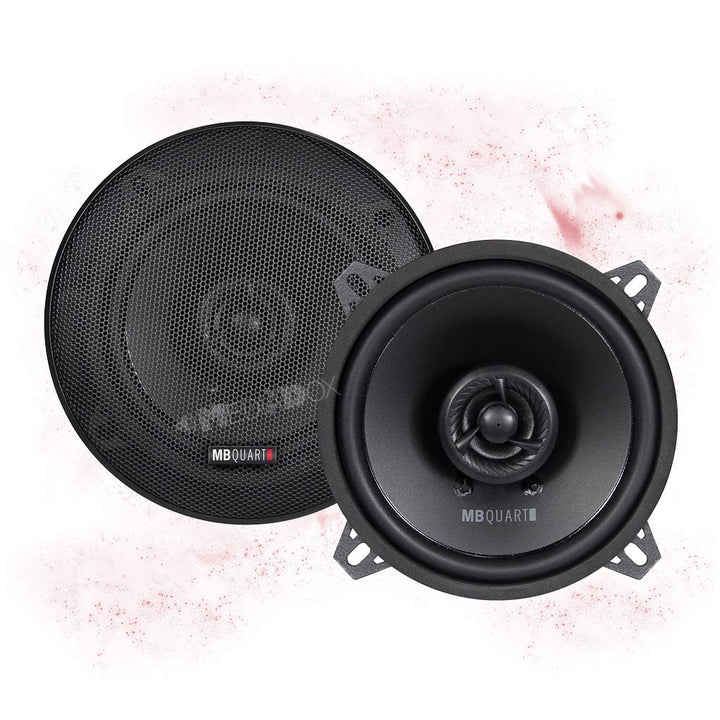 Mediadox Front/Heck 13cm/130mm 2-Wege Koax Auto Lautsprecher/Boxen/Speaker Set von MB Quart (QX130)