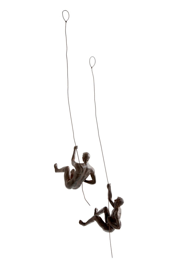 JOTEX Climbers 1526084 Deko-Figuren 2er-Pack, Rostbraun Rostbraun Climbers, Rostbraun Climbers