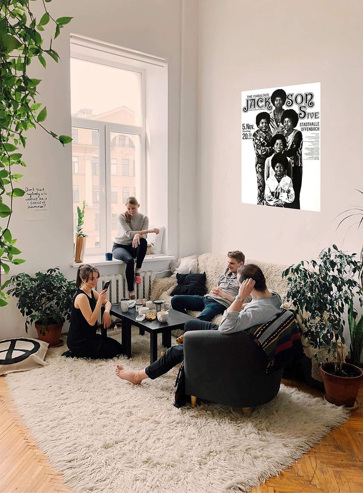 Michael Jackson - I'll Be There, Frankfurt 1972 » Konzertplakat/Premium Poster | Live Konzert Verans