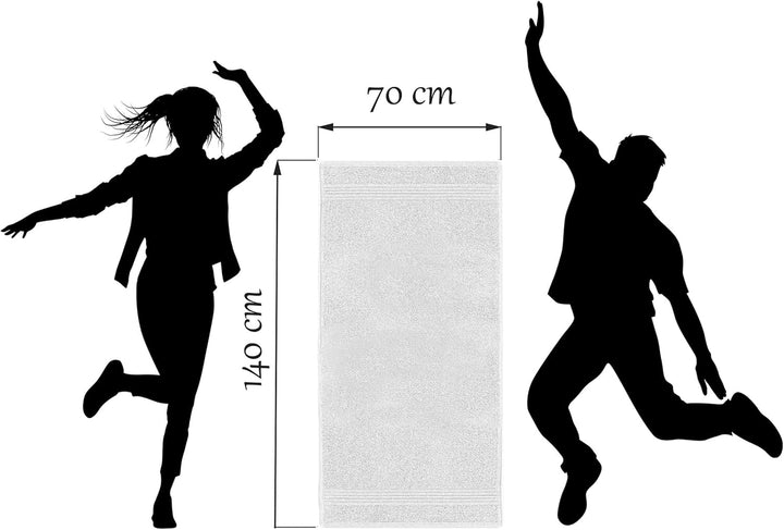 Lashuma Linz Badehandtuch mit Sternzeichen Skorpion Stick, Handtuch 70x140 Aquamarin Blau Skorpion A