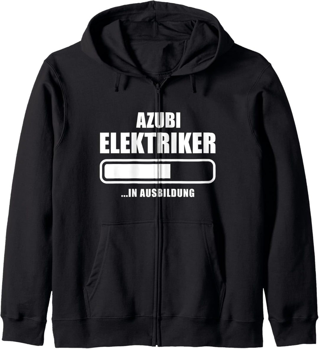 Elektriker Azubi Humor lustiger Spruch Geschenkidee Fun Kapuzenjacke