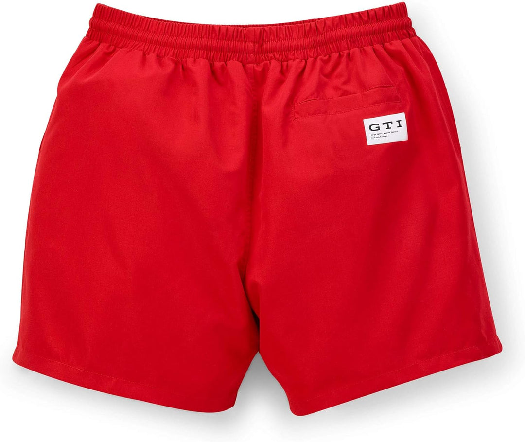 Volkswagen Men's GTI Badeshorts (S) Board Shorts, Rot, S S Rot, S Rot