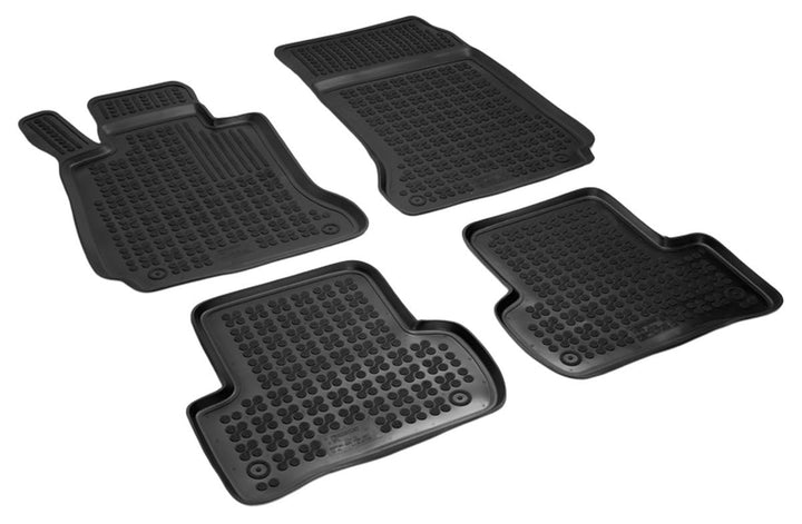 Gummimatten mit Rand für Mercedes C-Klasse (W204+S204) ab 2007-2013 Rezaw-Plast 201706