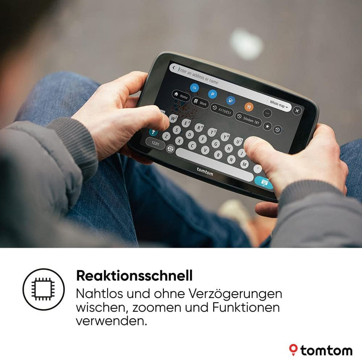 TomTom LKW-Navi GO Expert Plus Premium Pack (7 Zoll-Display, Routenführung und POIs für grosse Fahrz