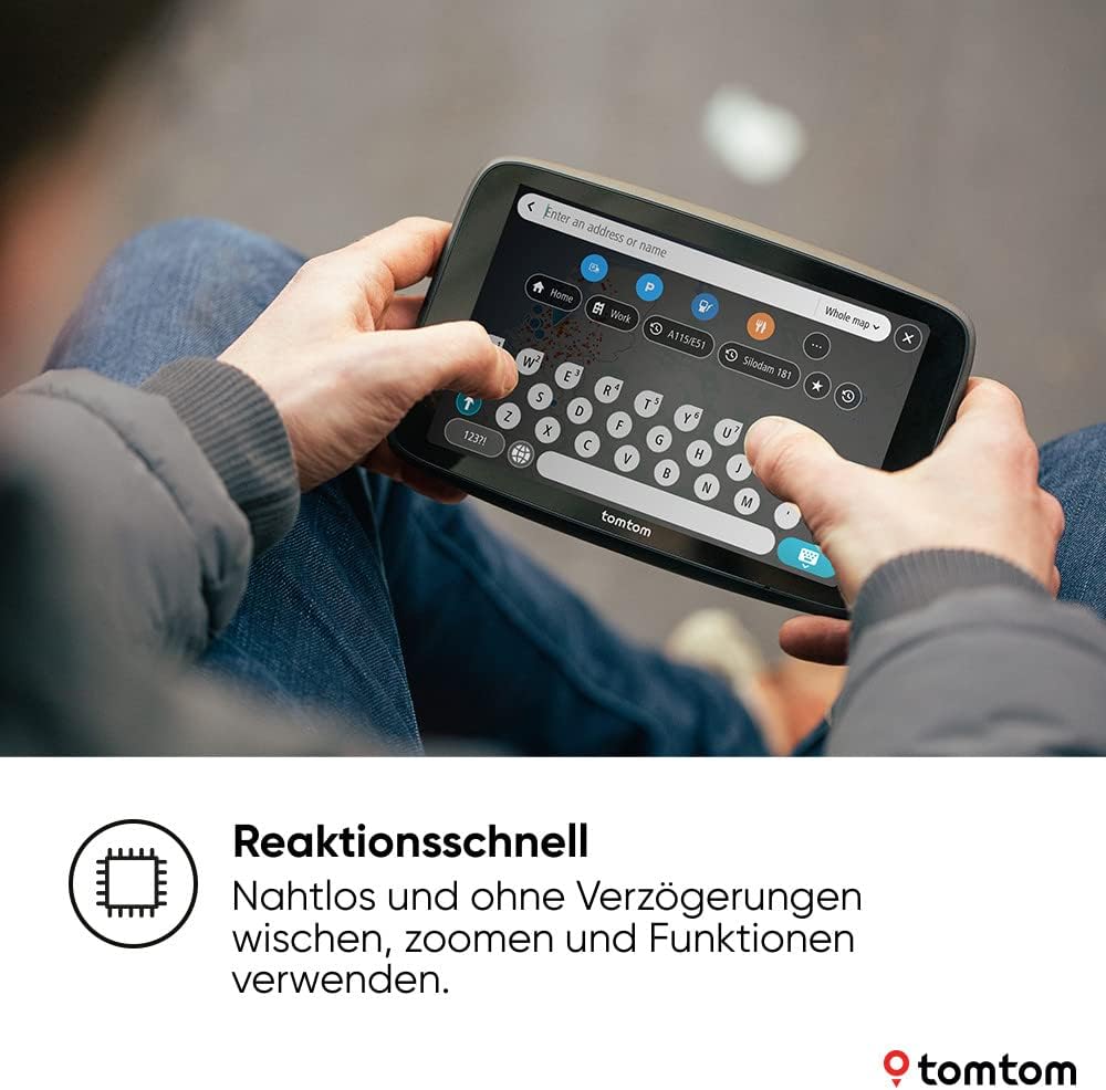TomTom LKW-Navi GO Expert Plus Premium Pack (7 Zoll-Display, Routenführung und POIs für grosse Fahrz
