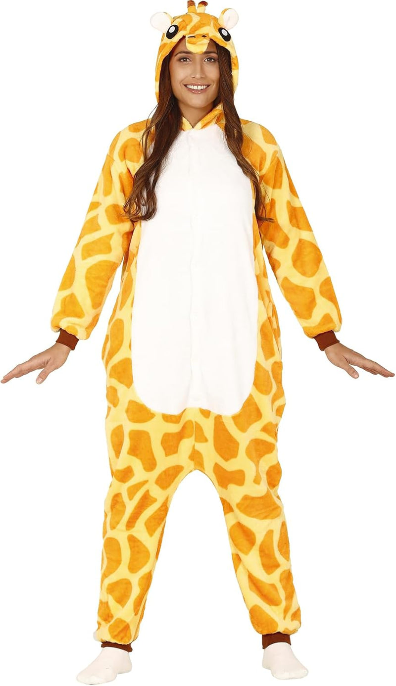 Lustiges Giraffen Kostüm für Erwachsene L