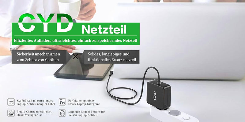 65W 19.5V 3.33A Notebook Netzteil für Laptop Ladekabel HP Pavilion x360 m3-u003dx m3-u001dx 15-cs005