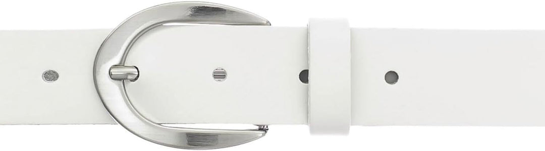 Vanzetti Damen Gürtel 30 mm weiss 80