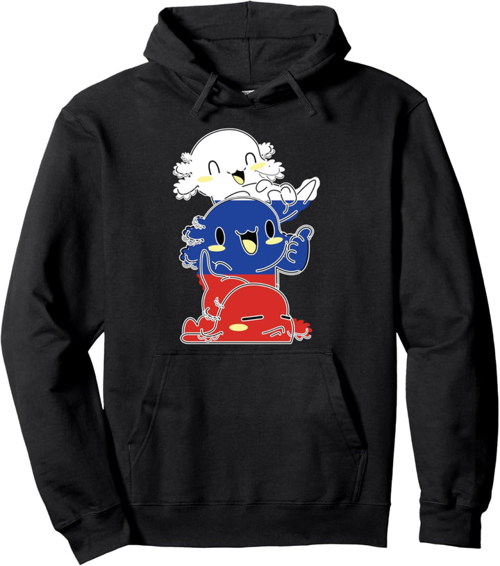 Russland Axolotls Russland Pullover Hoodie