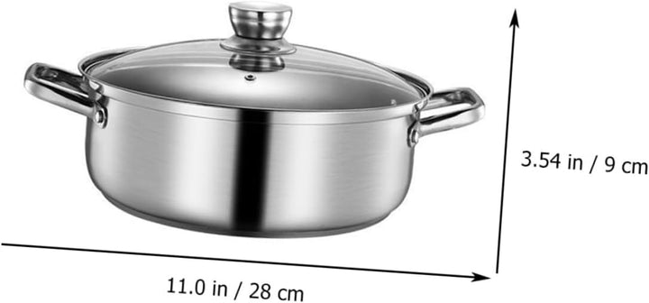 Cabilock 1stk Mandarinententopf Aus Edelstahl Teiler Heisser Topf Induktionskochtopf Mongolischer Du