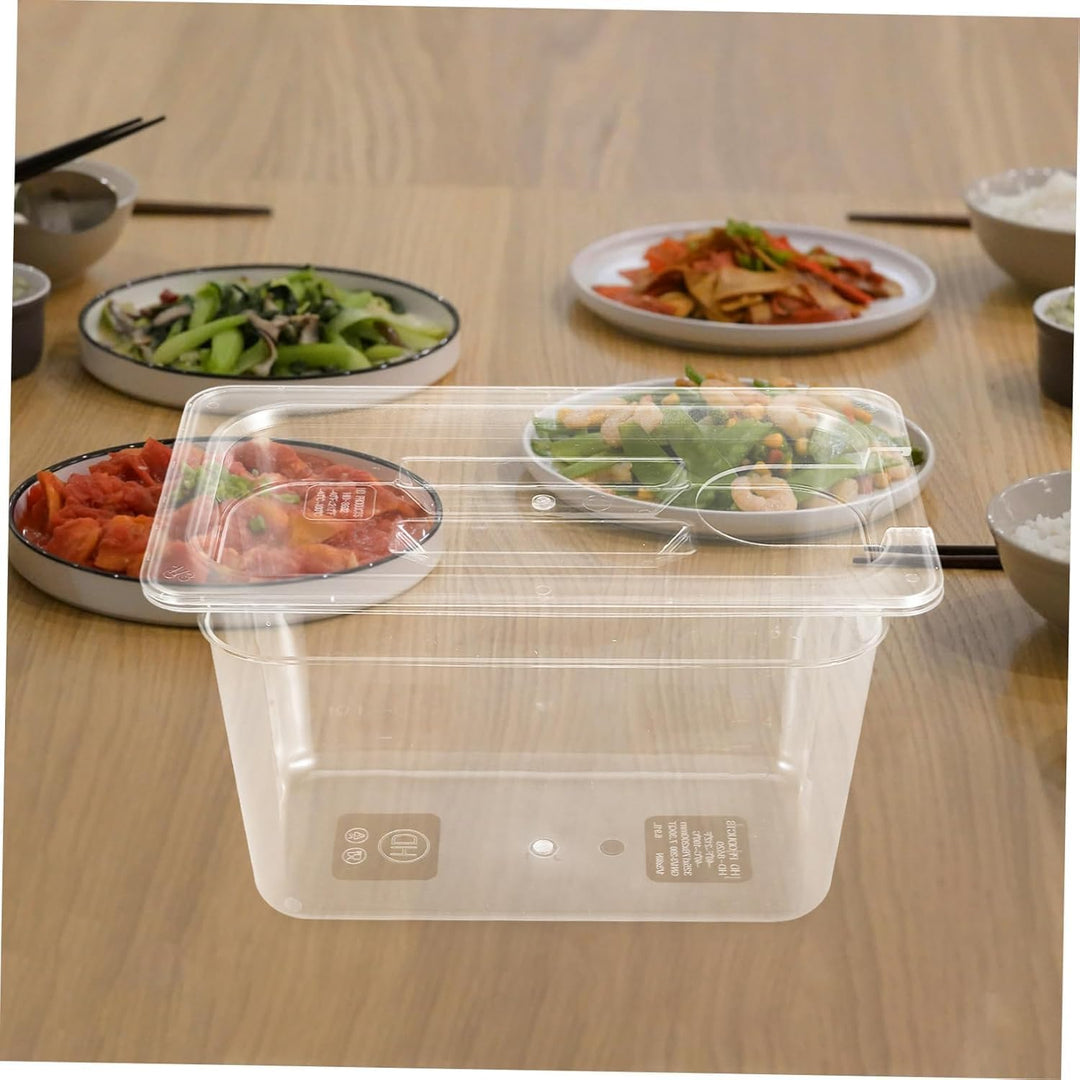 Sous Vide Behälter Mit Deckel, 11L zusammenklappbarer Sous Vide Behälter mit Deckel für Sous Vide Zi