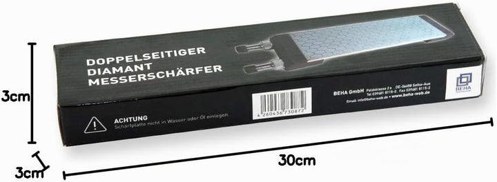 Diamant Messerschärfer, Diamantschleifstein, Schleifstein für alle Messerarten