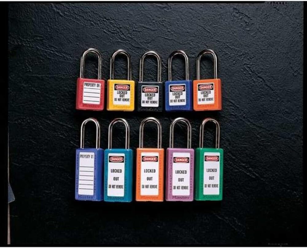 Master Lock ml410grn eingegeben verschiedenen Vorhängeschloss, grün, 1/4" x 1-1/2" 9.4 cm x 5.1 cm x