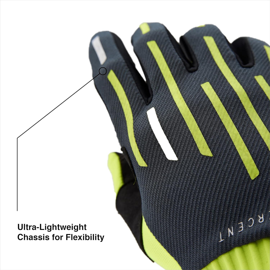 100% GUANTES Unisex-Erwachsene Hydromatic Brisker Gloves Black-M Handschuhe, schwarz (schwarz), M