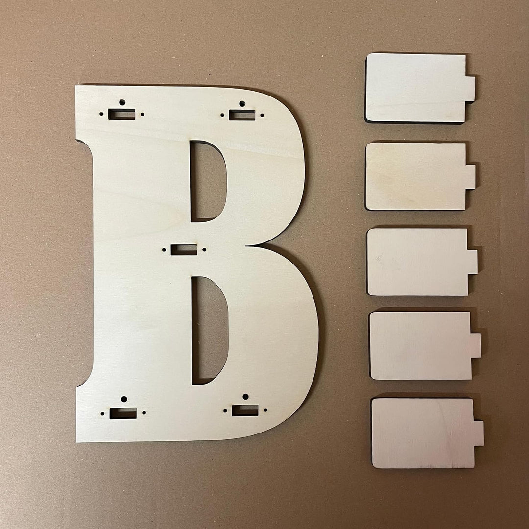 DIY Regal passend für die Toniebox und Tonies Erweiterung Buchstabe Tonieboxregal Tonieregal persona