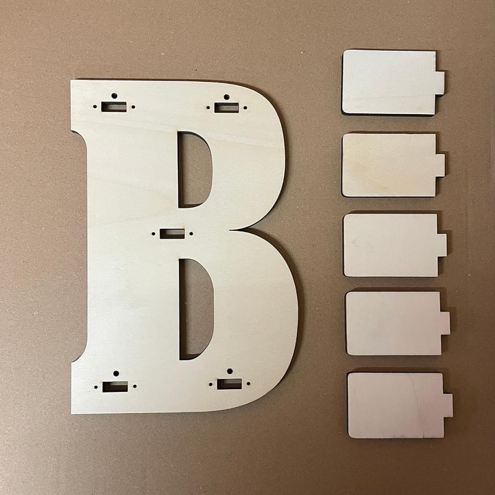 DIY Regal passend für die Toniebox und Tonies Erweiterung Buchstabe Tonieboxregal Tonieregal persona