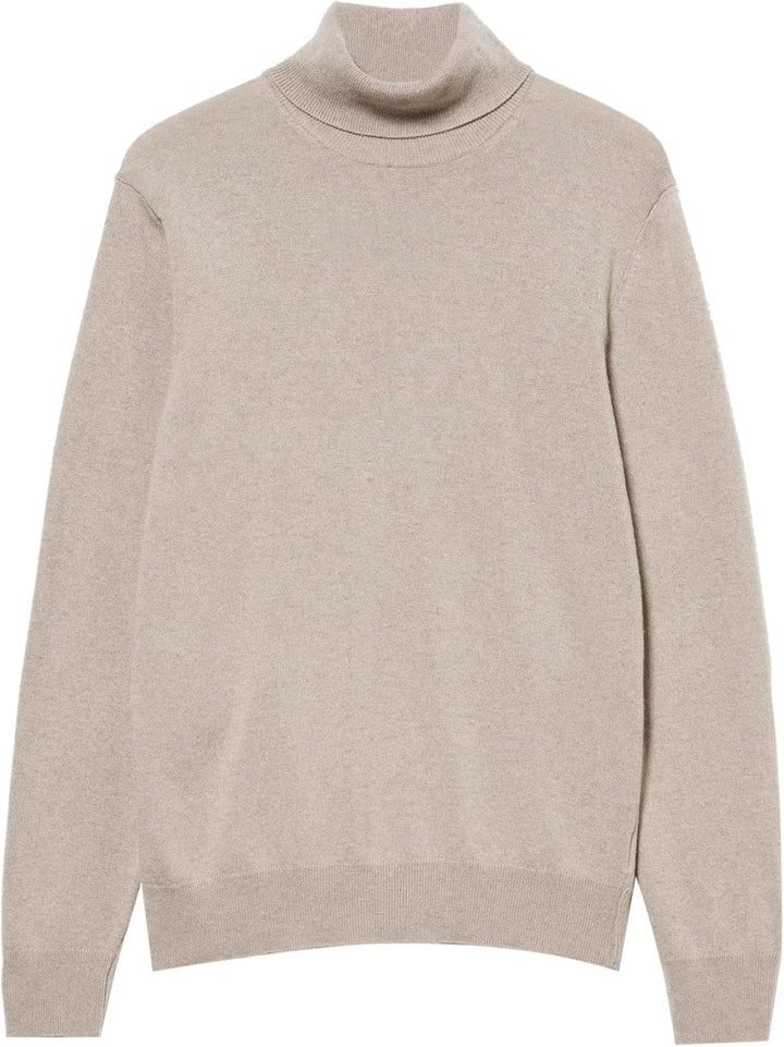 SISLEY Herren Sweater XL Beige Melange 64b, XL Beige Melange 64b