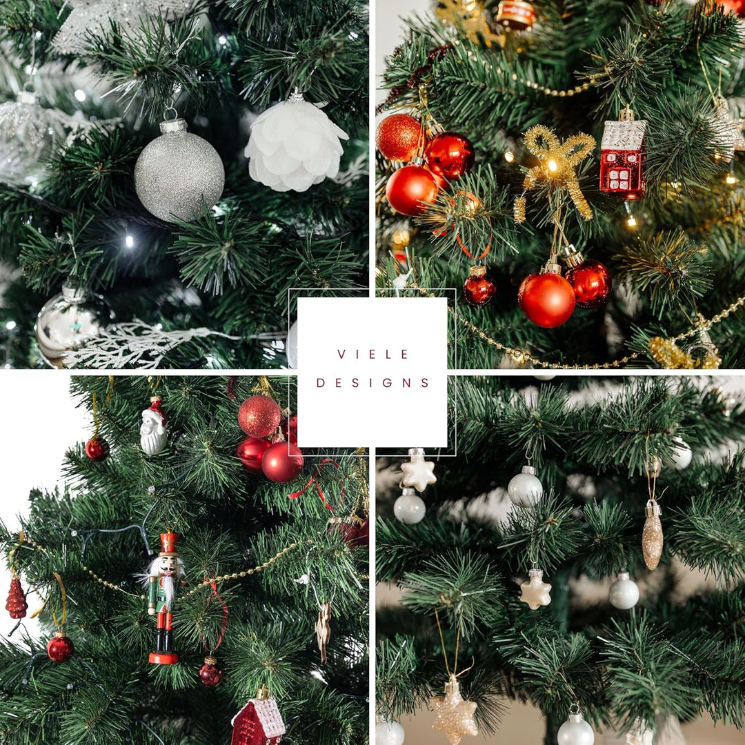 Creative Home Naturgetreuer Weihnachtsbaum Künstlich | Immergrüner künstlicher Tannenbaum | 120 cm |