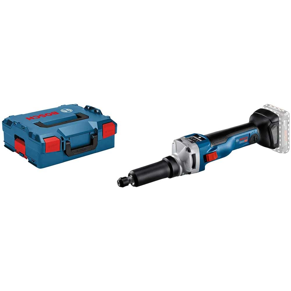 Bosch Professional 18V System Akku Geradschleifer GGS 18V-10 SLC (ohne Akkus und Ladegerät, in L-BOX