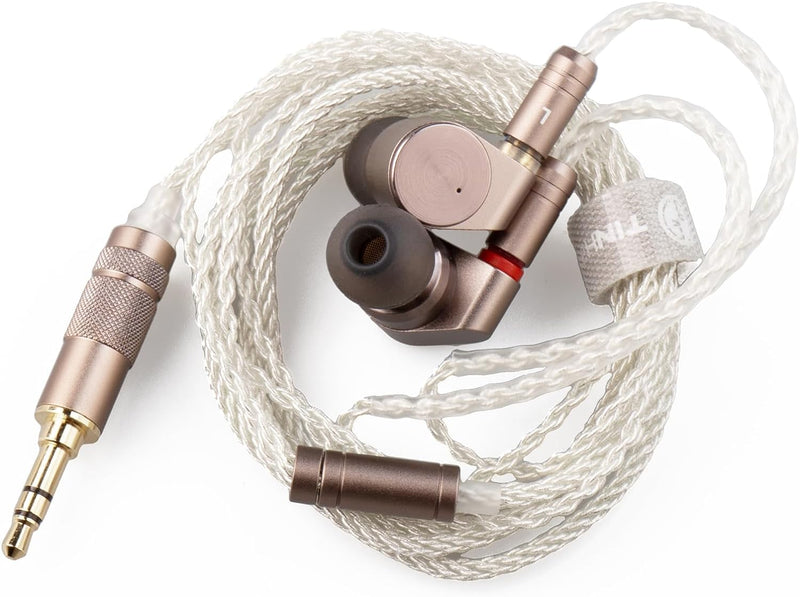 Tin Audio HiFi IEM Kopfhörer Heller, neutraler Sound TIN Audio T2 Kopfhörer mit abnehmbarem 2PIN Kab