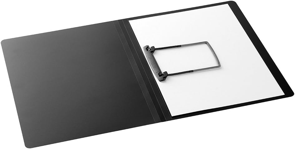 Avanti Clipmappe A4, Jalema 1401019, Kunststoffmappe mit JalemaClip-Heftmechanik, 15er Packung, schw