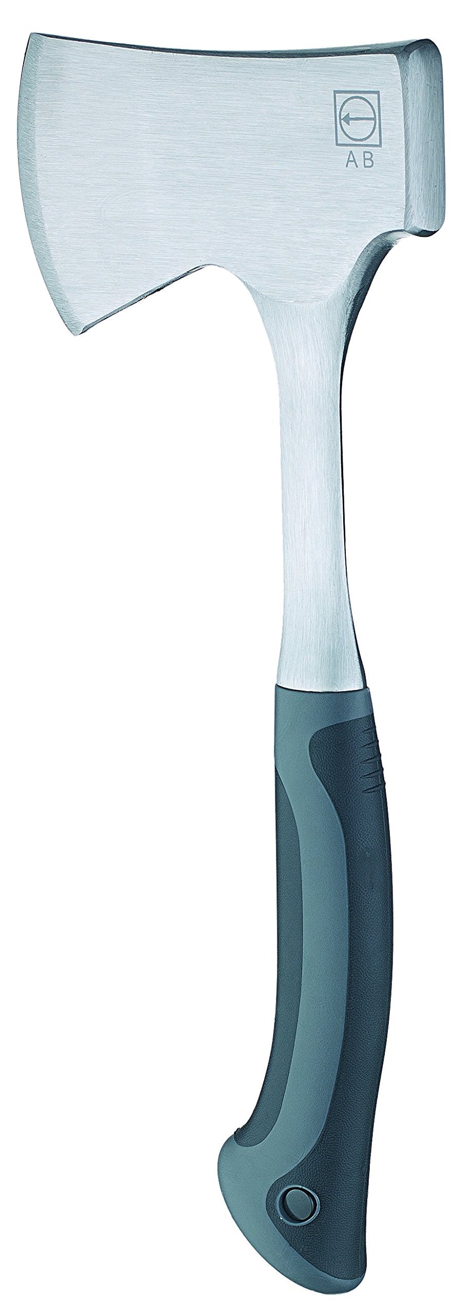 Ruthe 6009052119 Handwerkerbeil DIN 7287 VPA/GS mit Vollstahlstiel, Silber/schwarz, 40x15x5 cm