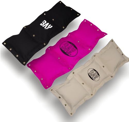BAY® 3-Kammern schwarz WAND-Schlagpolster, Schlagkissen, Sandsack, Boxsack, 115 cm, Wandsandsack, Ma