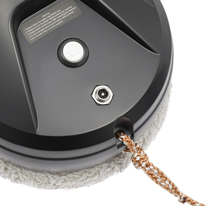 Fensterputzroboter Smart Fensterputzer Elektrisch 2800Pa Super-Saugkraft Fensterreiniger mit 10*Rein