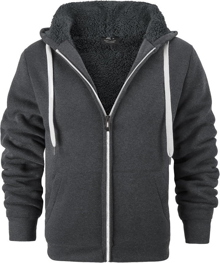 igeekwell Herren Hoodie, Herren Reissverschluss Kapuzenpullover Kapuze Casual Sweatshirt Classic Far