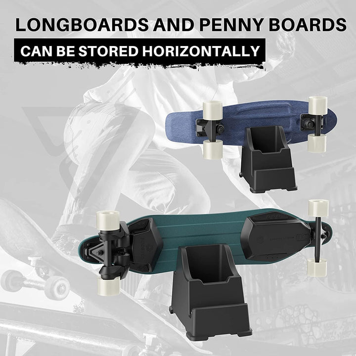 BOOSTEADY Skateboard Halterung Skateboard Ständer Skateboard Rack Skateboard Zubehör für tragbare Au
