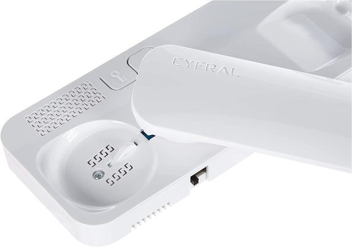 Cyfral 5902768850789 Smart5p Smart 5p Haustelefon 4 Plus N, 4, 5, 6 Draht-System, Weiss