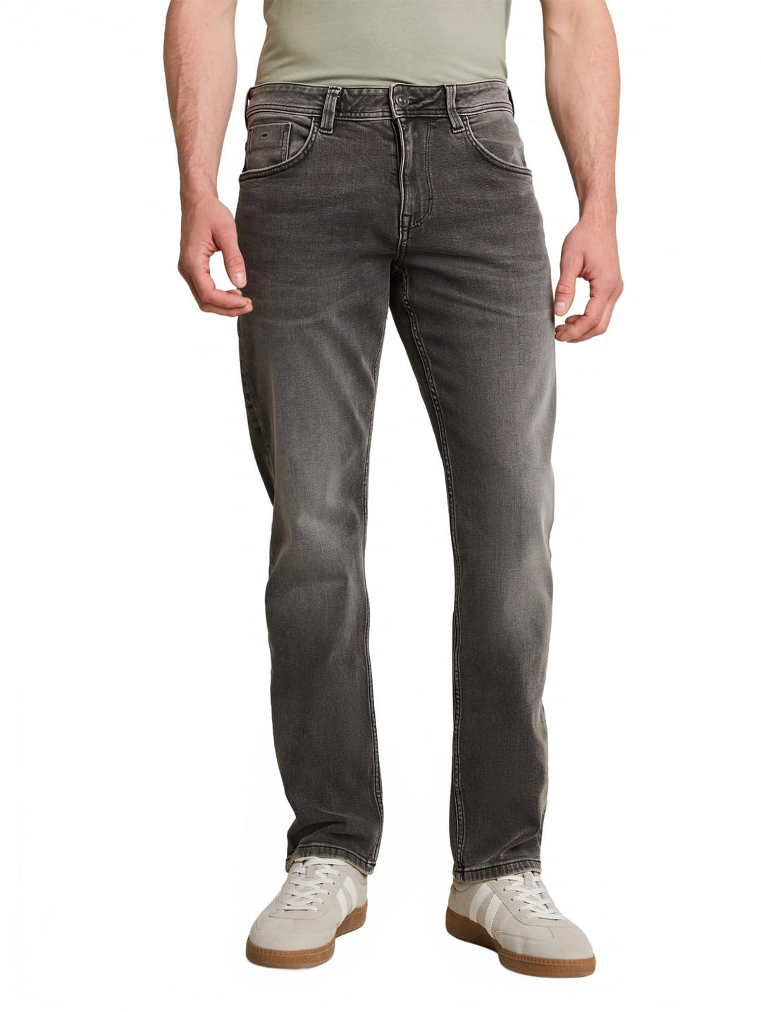 Tom Tailor Herren Marvin Straight Jeans 28W / 30L 10233 - Stone Grey Denim, 28W / 30L 10233 - Stone
